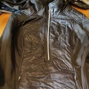DuoDry Champion black running jacket lg very nice